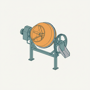 Concrete Mixer diagram