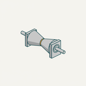 Cone-on-cone Rolling Pair diagram