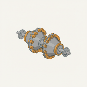 Conical Drum Variable Rotary Roller diagram