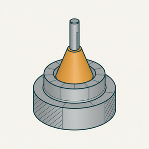 Conical Pivot Bearing diagram