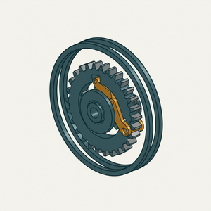 Continuous Motion Ratchet diagram