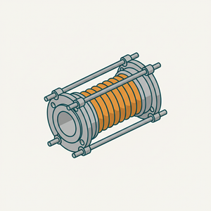 Corrugated Expansion Coupling diagram