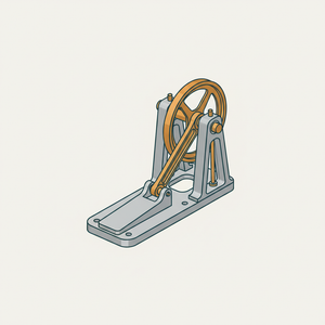 Crank with Treadle diagram