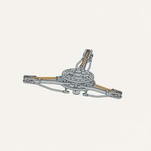 Cyclic Pitch Control Linkage diagram