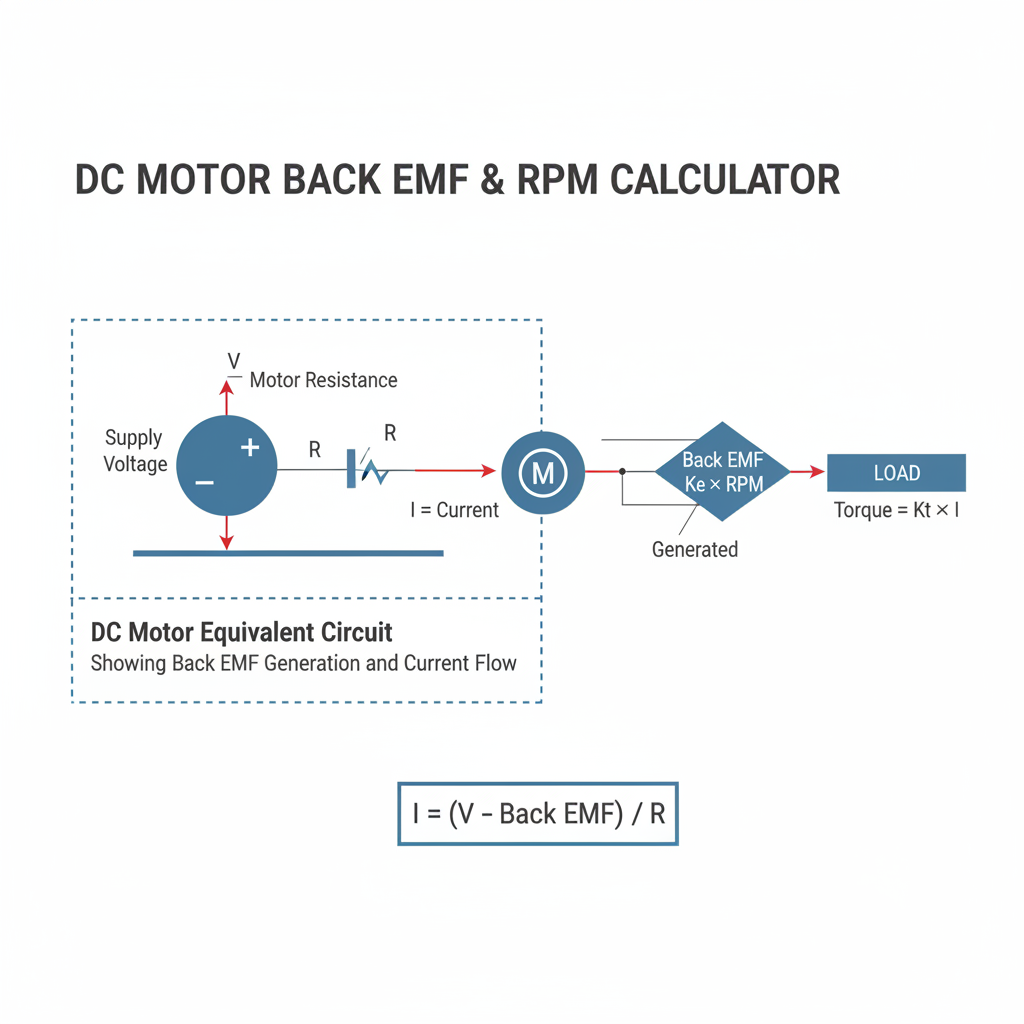 Irrigation Motor Rpm Chart DC Motor Back EMF & RPM Interactive Calculator | FIRGELLI