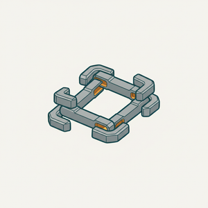 Detachable Link Chain diagram