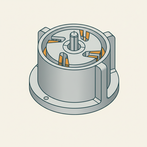 Diagonal Catch Hand-gear (top of Cylinder) diagram