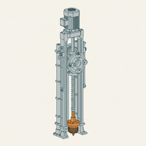Diamond Well-boring Machine diagram