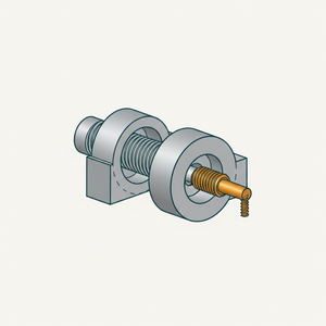 Differential Screw (compound Pitch) diagram