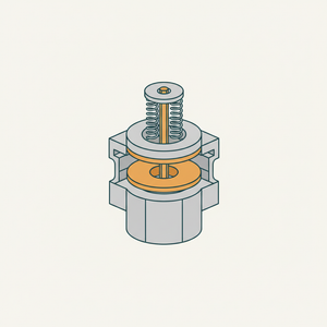 Double-beat Disc Valve diagram