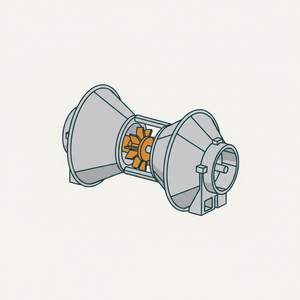 Double Cone Ventilator diagram
