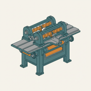 Double Cylinder Planer diagram