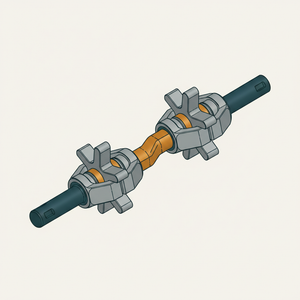 Double Hooke Joint (constant Velocity) diagram