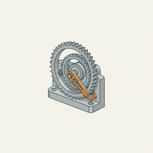Double Ratchet-wheel Escapement diagram