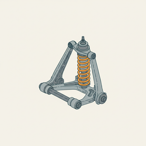 Double Wishbone Suspension diagram