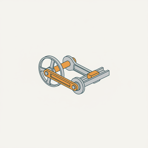 Drag-link Quick-return diagram