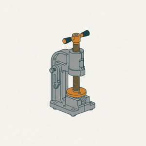 Drilling Machine Clamp diagram