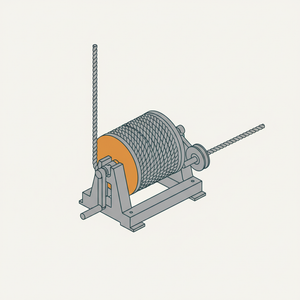 Drum and Rope Conversion diagram