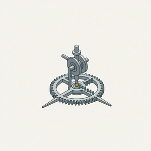 Duplex Escapement diagram