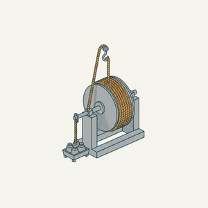Dynamometer (rope/strap Brake) diagram