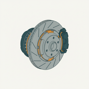 Electric Car Brake diagram