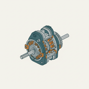Electric Generator Construction diagram