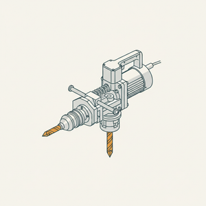 Electric Rock Drill diagram