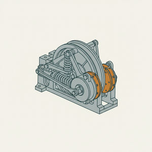 Electric Street-car Brake diagram