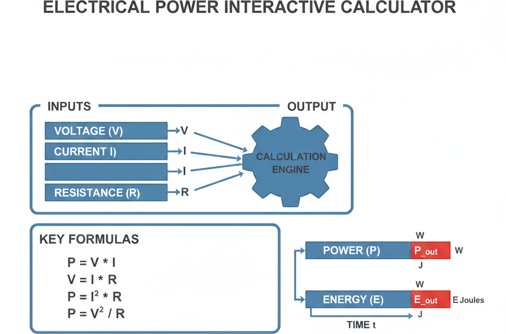 Electrical Power Interactive Calculator | FIRGELLI