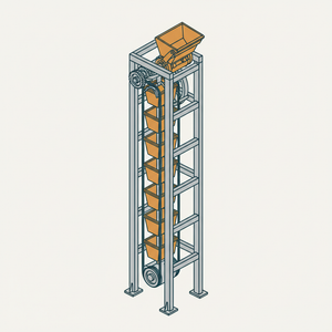Elevator Dumping Head diagram