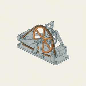 Endless-chain Maintaining Power (clock) diagram
