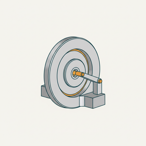Endless-groove Disk and Vibrating Arm diagram