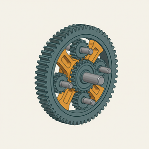 Epicyclic Train (slow-motion Form) diagram