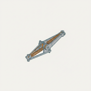 Equalizing Tension Spring and Lever diagram