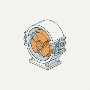 Fabry Rotary Blower diagram