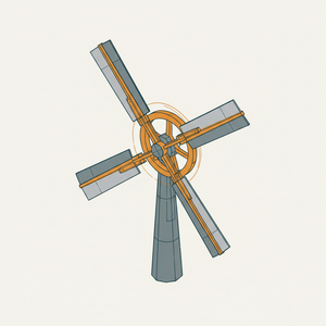 Feathering Windmill diagram