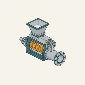 Feeding Pulverized Fuel diagram
