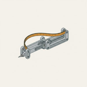 Flexible Curve Scriber diagram
