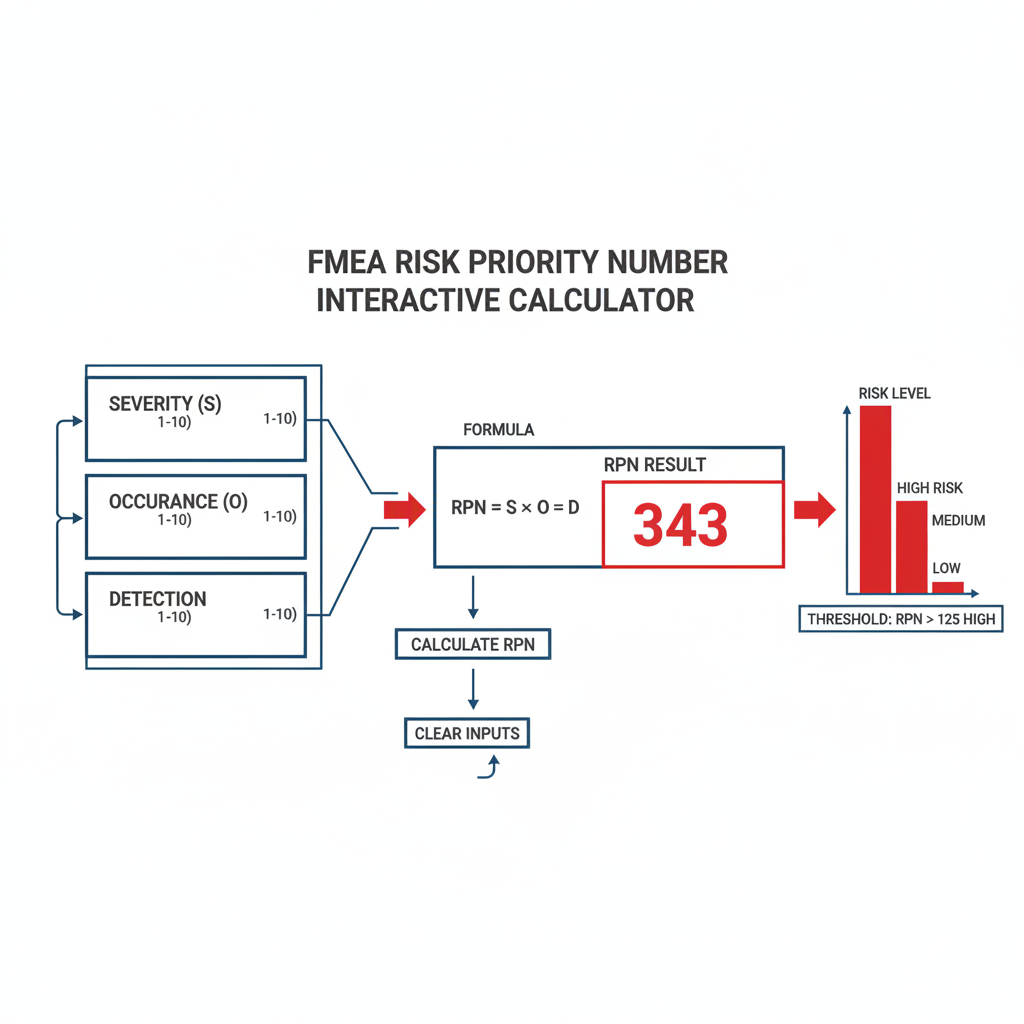 FMEA Risk Priority Number Interactive Calculator | FIRGELLI