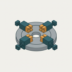 Four-jaw Independent Chuck diagram