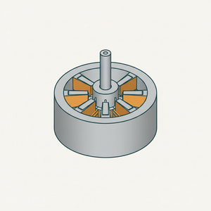 Fourneron Turbine diagram