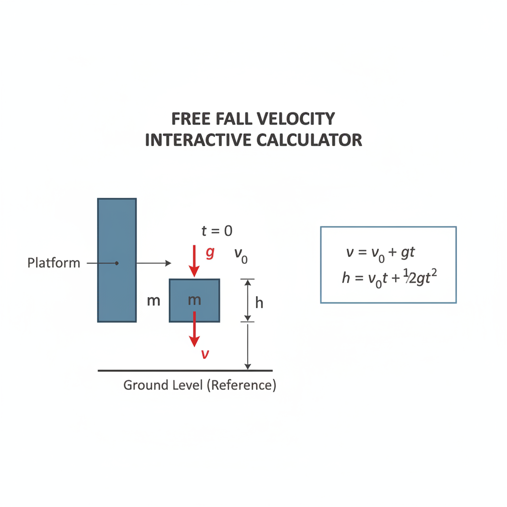 Fall Speed Free Fall Velocity Interactive Calculator | FIRGELLI