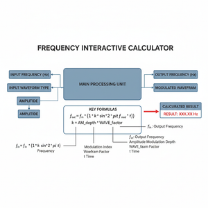 Frequency Interactive Calculator Technical Diagram