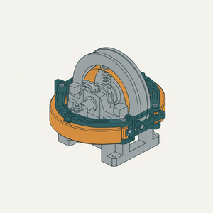 Friction Brake (cranes) diagram