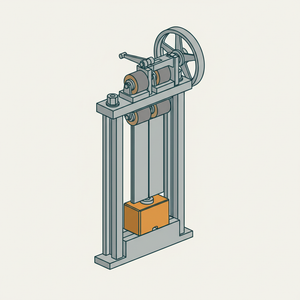Friction Drop Hammer diagram