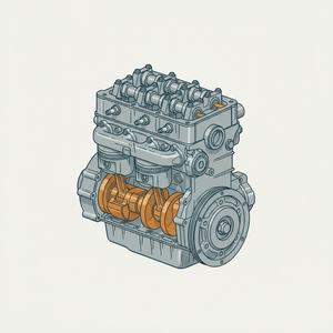 Gasoline Engine diagram
