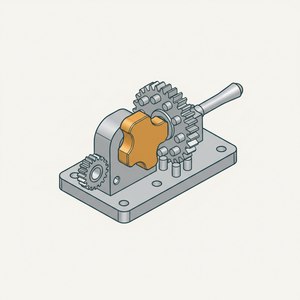 Gear-disengaging Cam Lever diagram