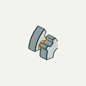Gear-tooth Higher Pair diagram