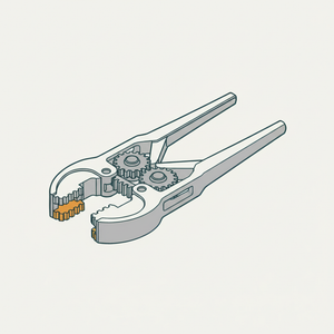 Geared Grip Tongs diagram