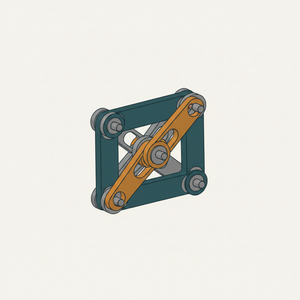 Goldberg 5R Linkage diagram